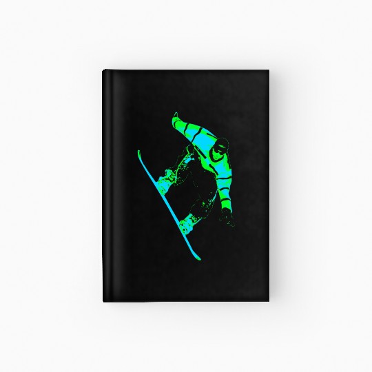 Snowboard Snowboarding Snowboarder Hardcover Journal