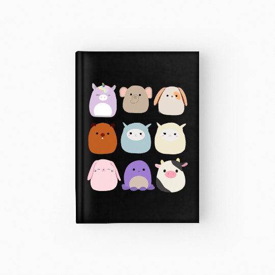 Cute Unicorn Set Card Squishmallow For Boy Girl Co Hardcover Journal