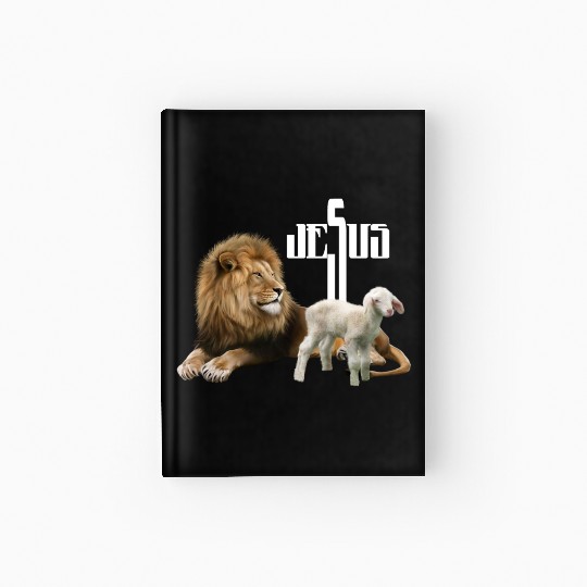 Jesus is Lion and Lamb Hardcover Journal