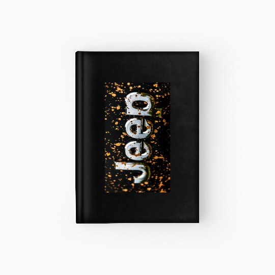 Jeep Emblem gold Hardcover Journal