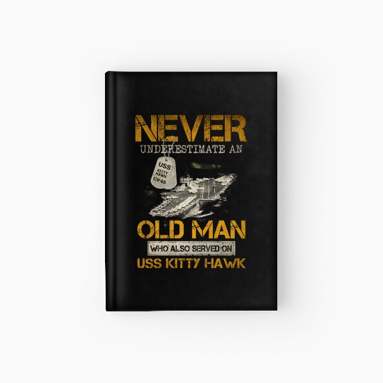 USS Kitty Hawk CV 63 Hardcover Journal