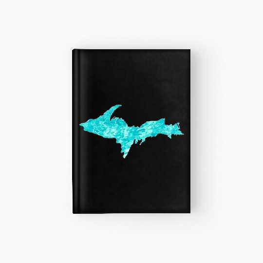 Upper Peninsula Water 906 Yooper Hardcover Journal