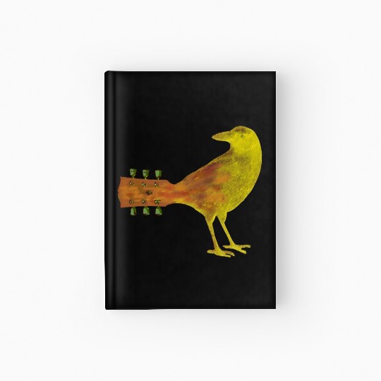 Acoustic Guitar Song Bird Hardcover Journal
