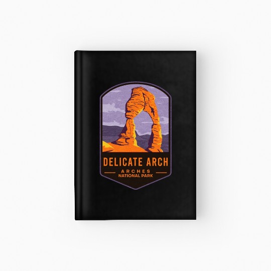 Delicate Arch Arches National Park Hardcover Journal