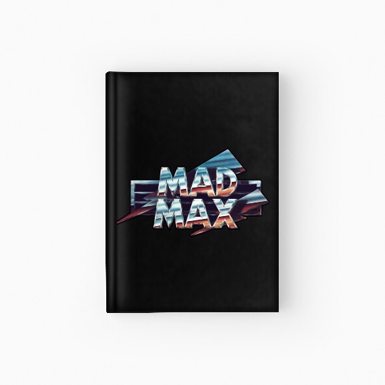 mad max logo Hardcover Journal