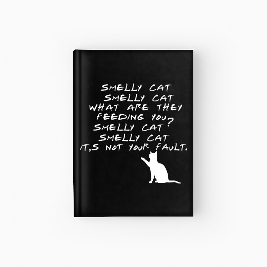 Smelly Cat Friends Tv Show Hardcover Journal