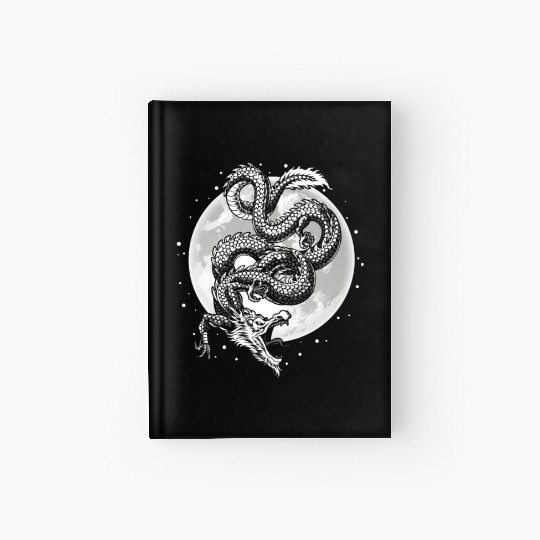 Chinese And Japanese Dragon Hardcover Journal