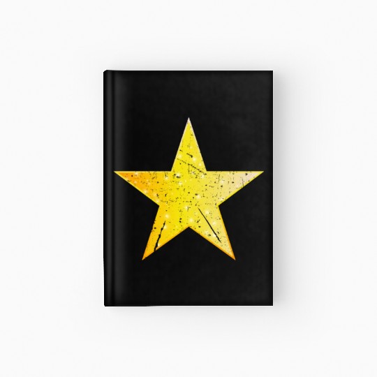 Gold Star - Golden Star VINTAGE Hardcover Journal