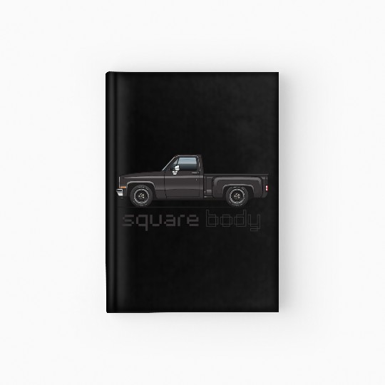 Square Body Black Hardcover Journal