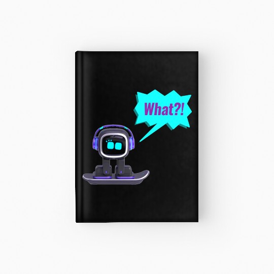 EMO Robot Sticker Hardcover Journal