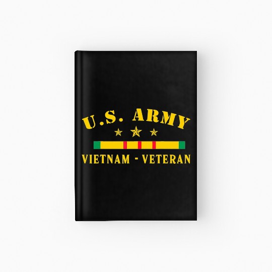 US Army Vietnam Veteran Hardcover Journal
