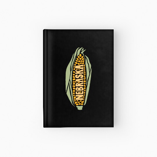 Nebraska Corn Hardcover Journal