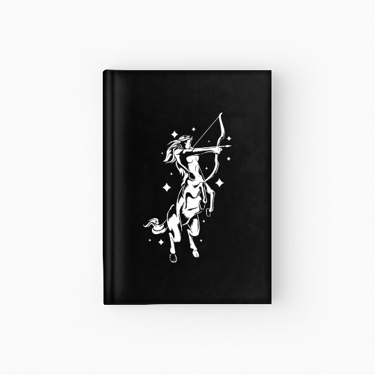 Centaur Girl Sagittarius Mom Daughter Hardcover Journal