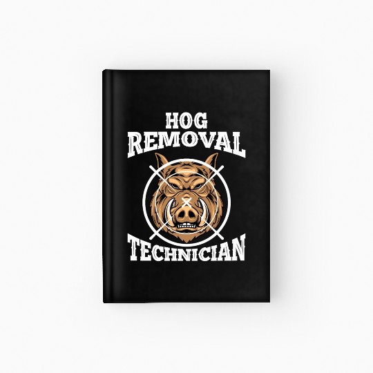 Boar wild boar hunting Wild boar hunter Hardcover Journal