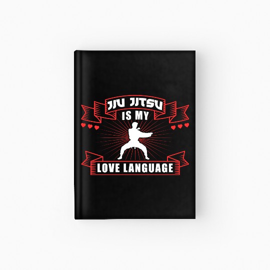 Brazilian Jiu Jitsu MMA Bjj Hugger Hardcover Journal
