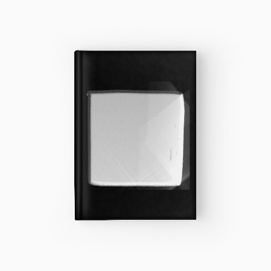 metal surface square craft silver shiny square Hardcover Journal