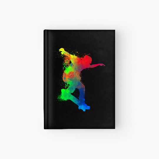 Skateboard Skateboarder Skateboarding Skater Hardcover Journal