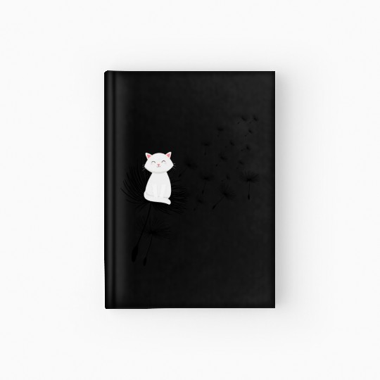 Novelty Feline Dandelions Fur Parent Furry Pets Hardcover Journal