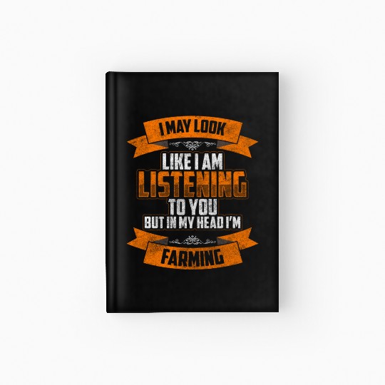 Agriculture Nature Hen'S Eggs Grain Hardcover Journal