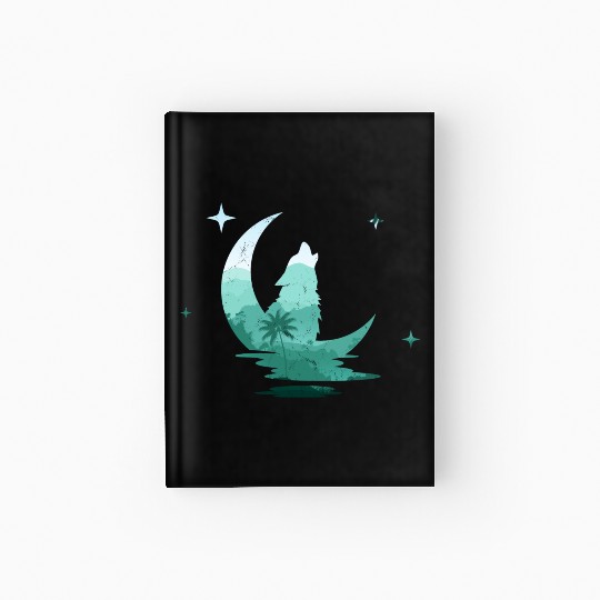 Howling Wolf Nature Lover Hardcover Journal