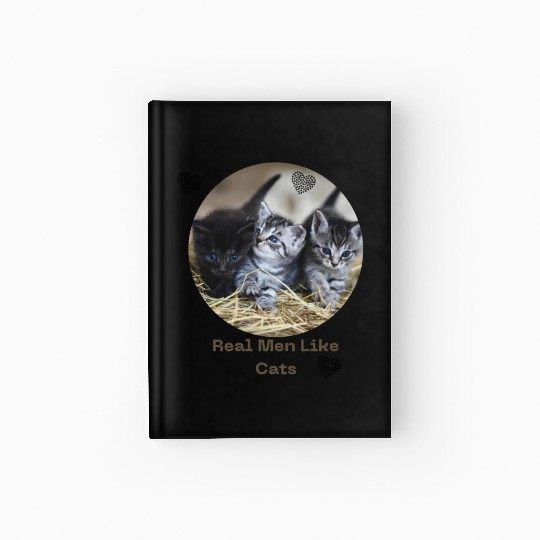 Kittens love Hardcover Journal