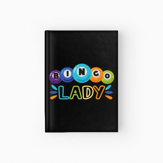Bingo Card Game Grandma Bingo Player Bingo Cards Hardcover Journal