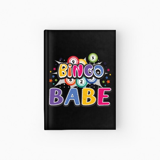 Bingo Card Game Grandma Bingo Player Bingo Cards Hardcover Journal