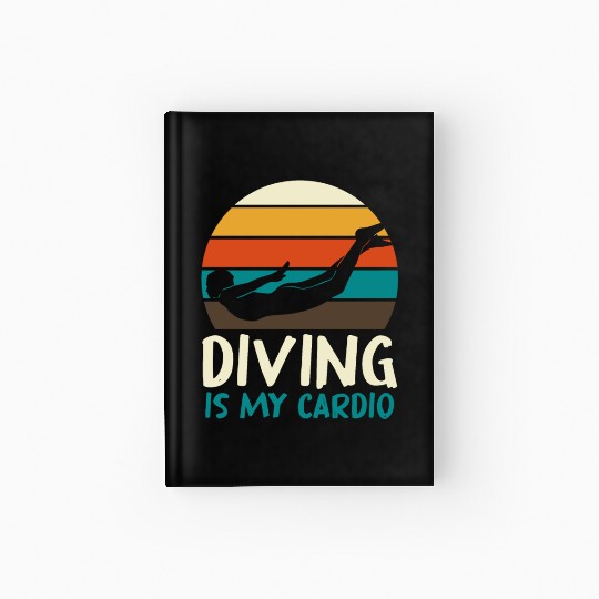 Swimming Sports Swimming Pool Swimmer Swim Lovers Hardcover Journal