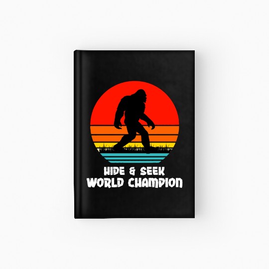 Hide and Seek BigFoot World Champion Hardcover Journal