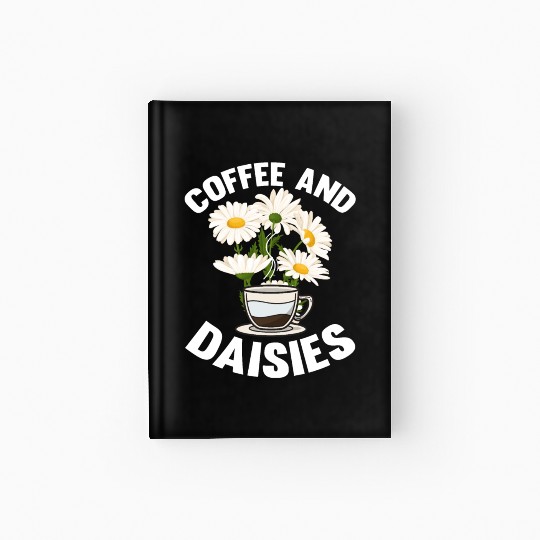 Daisy Garden Gardening Gardener Hardcover Journal