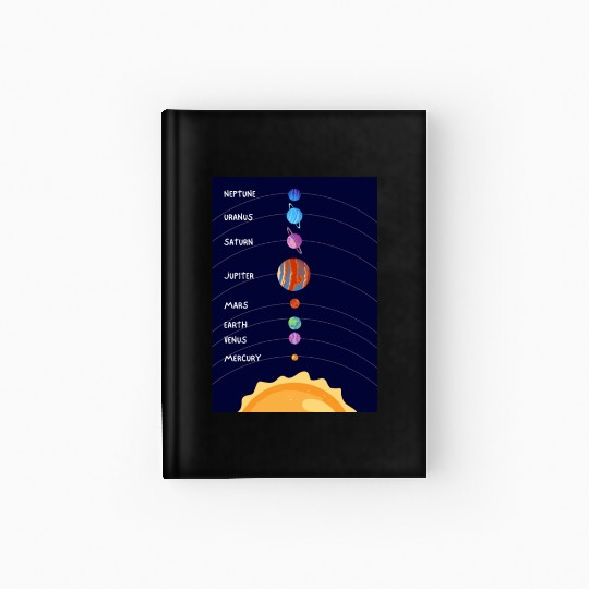 Solar System Hardcover Journal