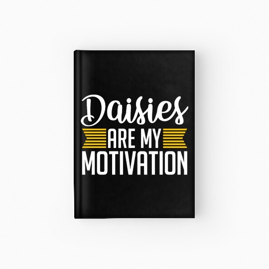 Daisy Garden Gardening Gardener Hardcover Journal