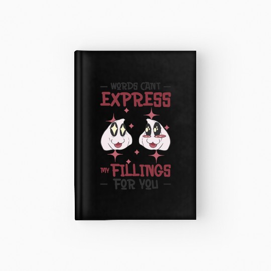 Dim Sums Filling Asian Food Chinese Food Fan Hardcover Journal