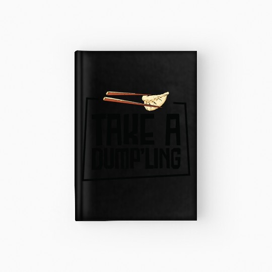 Dumpling Asian Food Chinese Food Fan Hardcover Journal