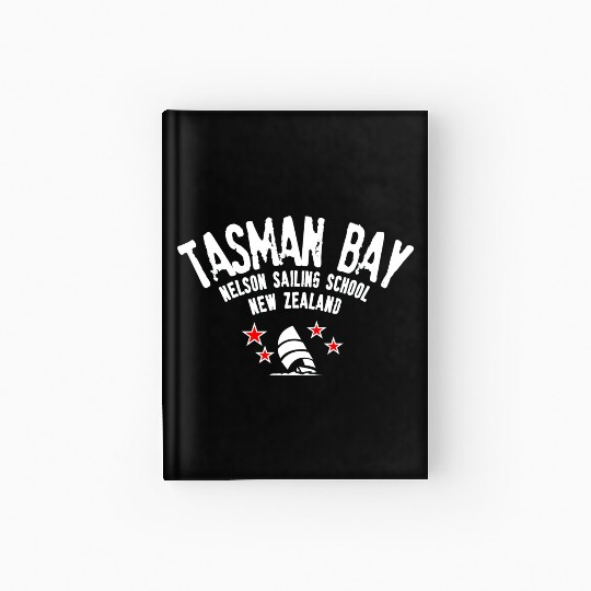 Tasman Bay Nelson sailing school Hardcover Journal