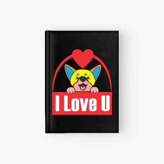 i love you Hardcover Journal