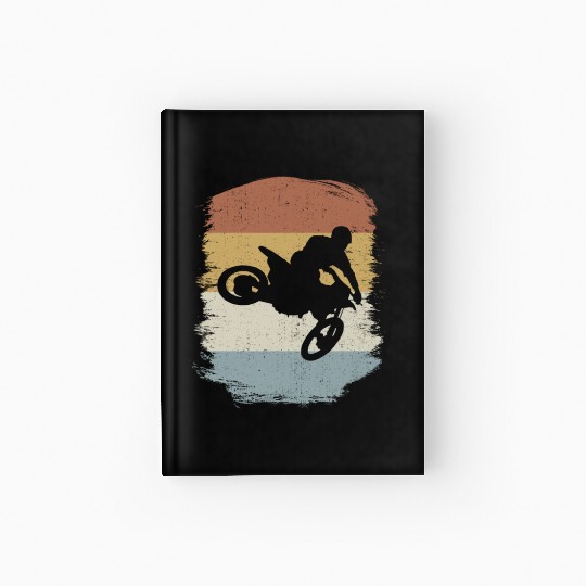 Dirt Bike MX Motocross Supercross Hardcover Journal