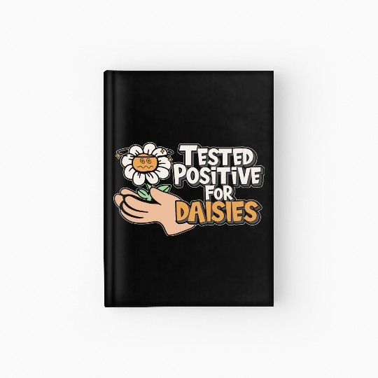 Daisy Garden Gardening Gardener Hardcover Journal