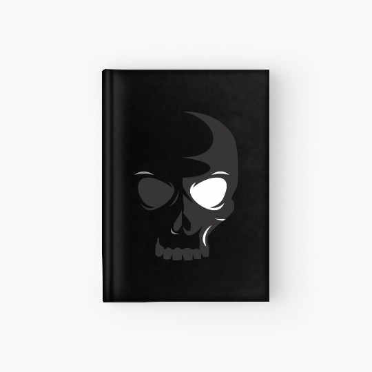 danger Skull Hardcover Journal