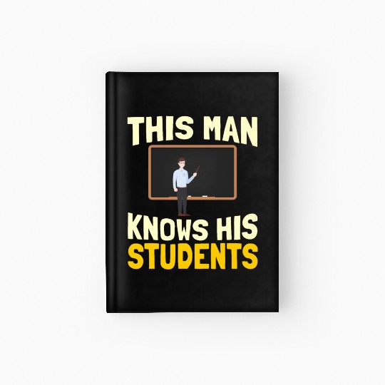 High School Teacher Professor Hardcover Journal