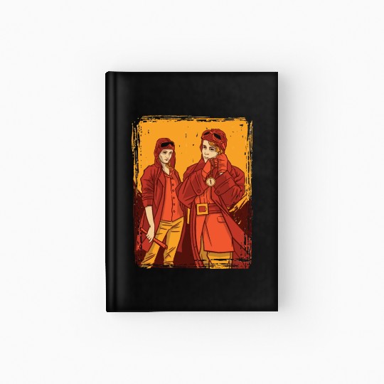 Pilots women art Pilots women art gift inspiration Hardcover Journal