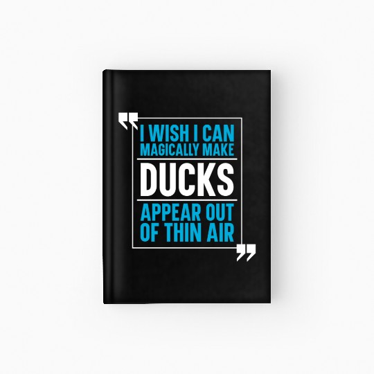 Duck Breeder Goose Farmer Hardcover Journal
