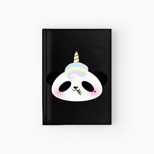 Panda who wants to be a unicorn, Unipan #1 Hardcover Journal