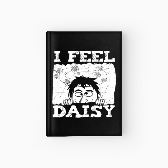 Daisy Garden Gardening Gardener Hardcover Journal