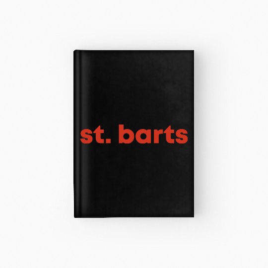 St Barts - Red Hardcover Journal