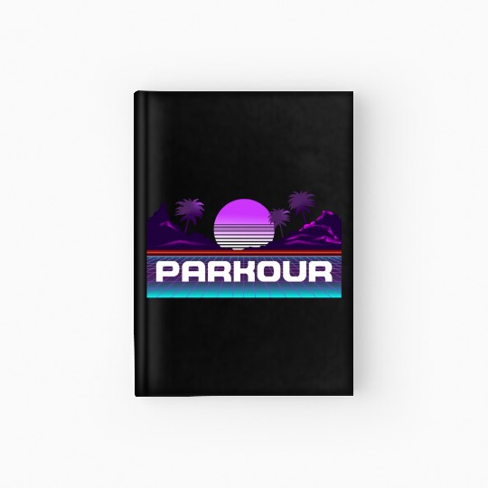 Parkour Free Running Traceur 80S Hardcover Journal