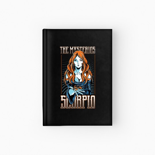 The Mysterious Scorpio Full of Ambition Gift Hardcover Journal