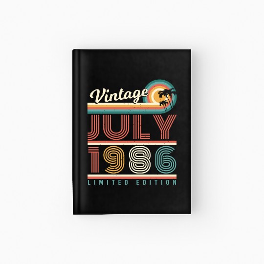 Year Of Construction July 1986 Hardcover Journal
