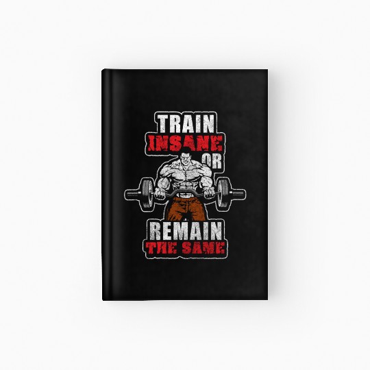 Workout Exercise Hardcover Journal