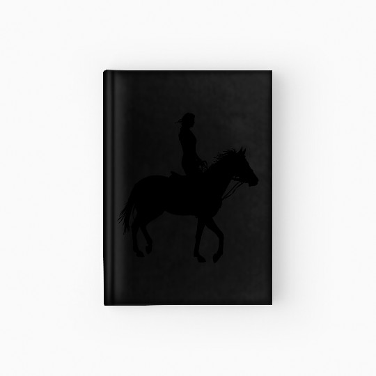 Equestrian, Rider, Horse Riding, Horse, Girl Hardcover Journal